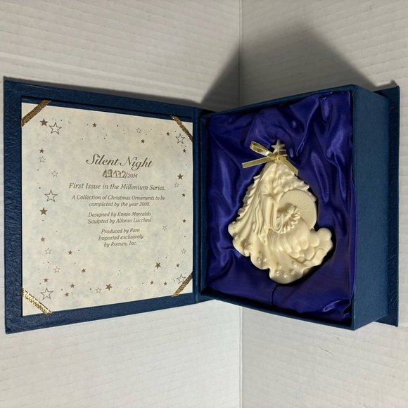 Roman The Millenium Ornament Limited Edition Silent Night vintage ornament - Picture 5 of 9